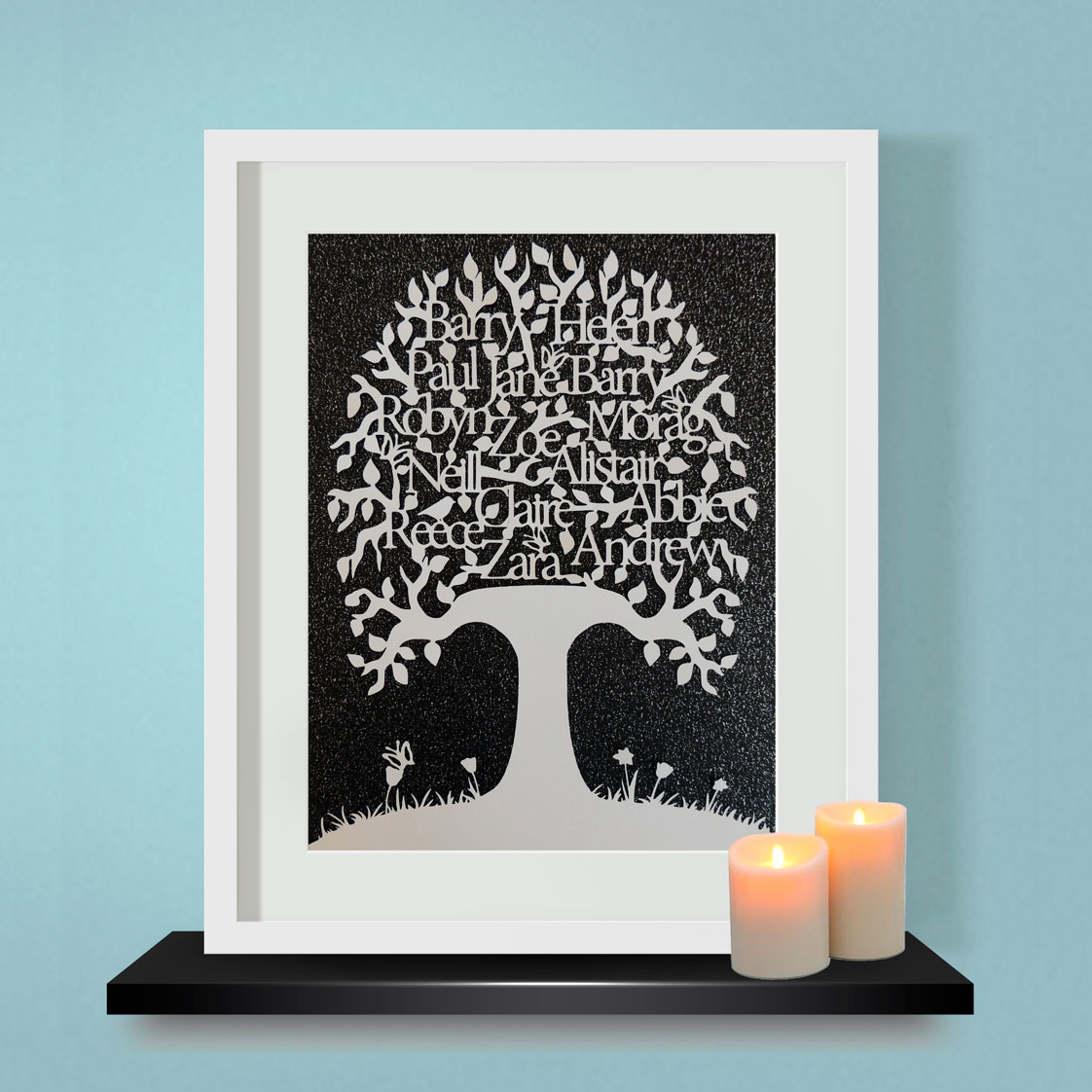Family-Tree-White-Black-White